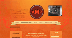 Desktop Screenshot of americanamediapro.com