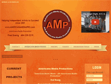 Tablet Screenshot of americanamediapro.com